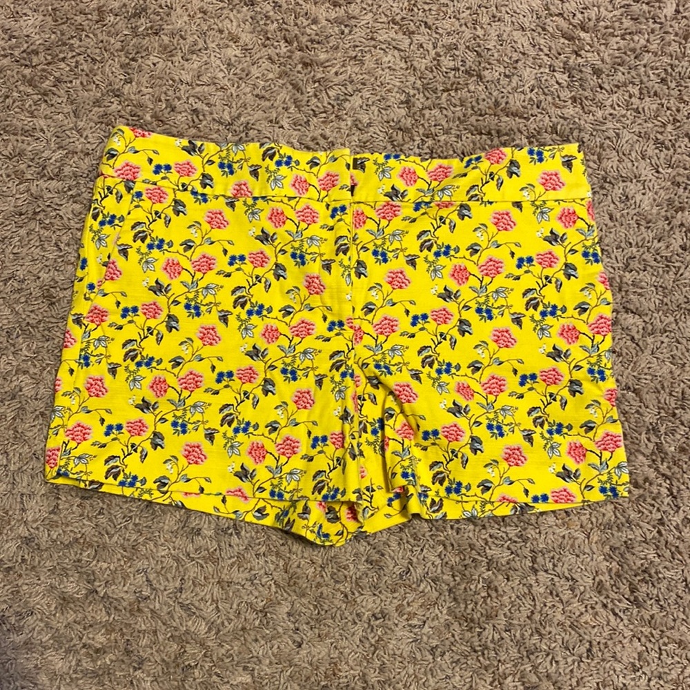 Loft cotton print shorts